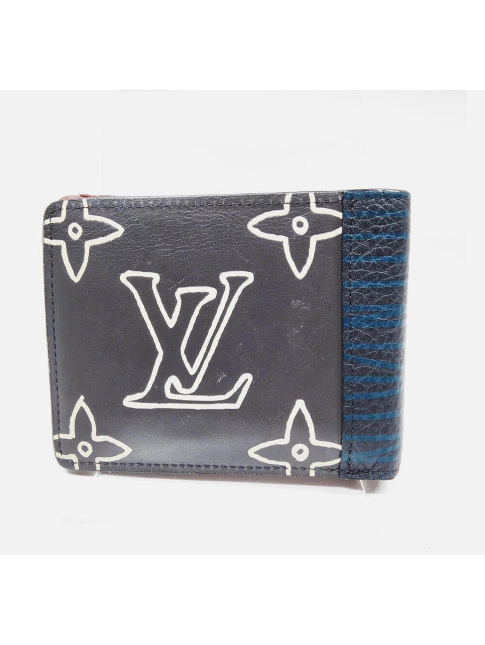 Rare Grail Wallet! Louis Vuitton Virgil Abloh Bifold Wallet Eclipse FW 2020 LV